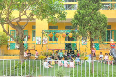 Trường MN Mỹ Thuận tổ chức Ngày Sách Việt Nam và Văn hóa đọc năm 2024