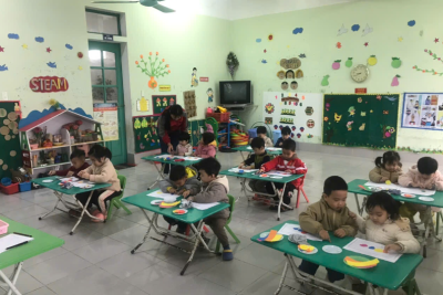 Một số hoạt động của các bé 3-4 Tuổi A2