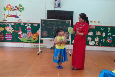 Một số hoạt động của các bé 5 – 6 Tuổi A3