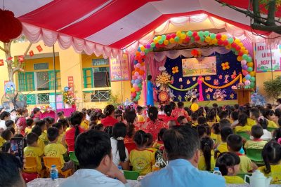 Một số hình ảnh ngày hội đến trường của bé năm học 2023 – 2024